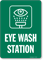 Eye Wash Station Projecting Sign