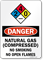 Natural Gas (Compressed) Sign