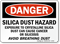 Silica Hazard Signs | Silica Dust Warning Signs