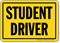 Student Driver Magnetic Car Sign