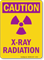 X-Ray Radiation Caution Sign