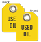 Used Oil Mini Tag